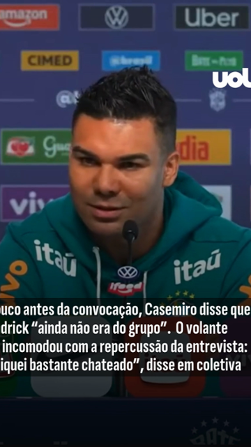 Repercussão de entrada de Casemiro em Endrick incomodou elenco