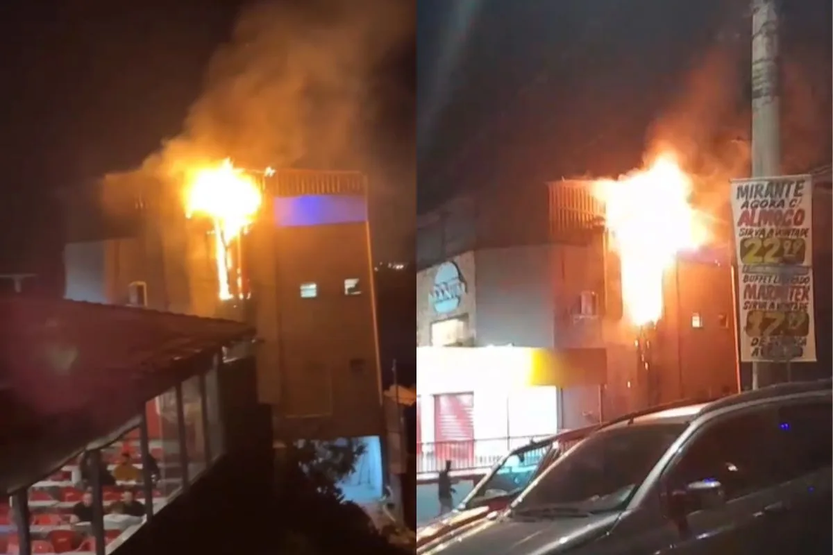 Incêndio em hamburgueria assusta clientes e moradores na região norte de Goiânia