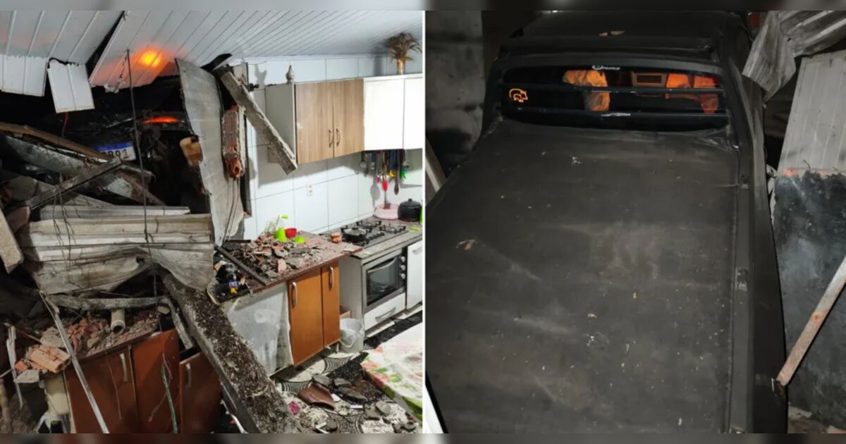 Motorista embriagado perde controle do veículo e invade casa no Paraná